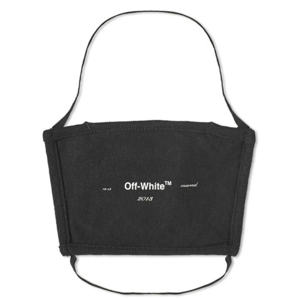 Off white mask. Helvetica. Brand new